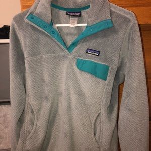Womens Patagonia retool snap t pullover